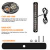 12 LED Strobe Warning Light  Police Lights Tail Lamp Led Side Light 18 Flashing Modes for Car Truck Light 12V 24V White Yellow