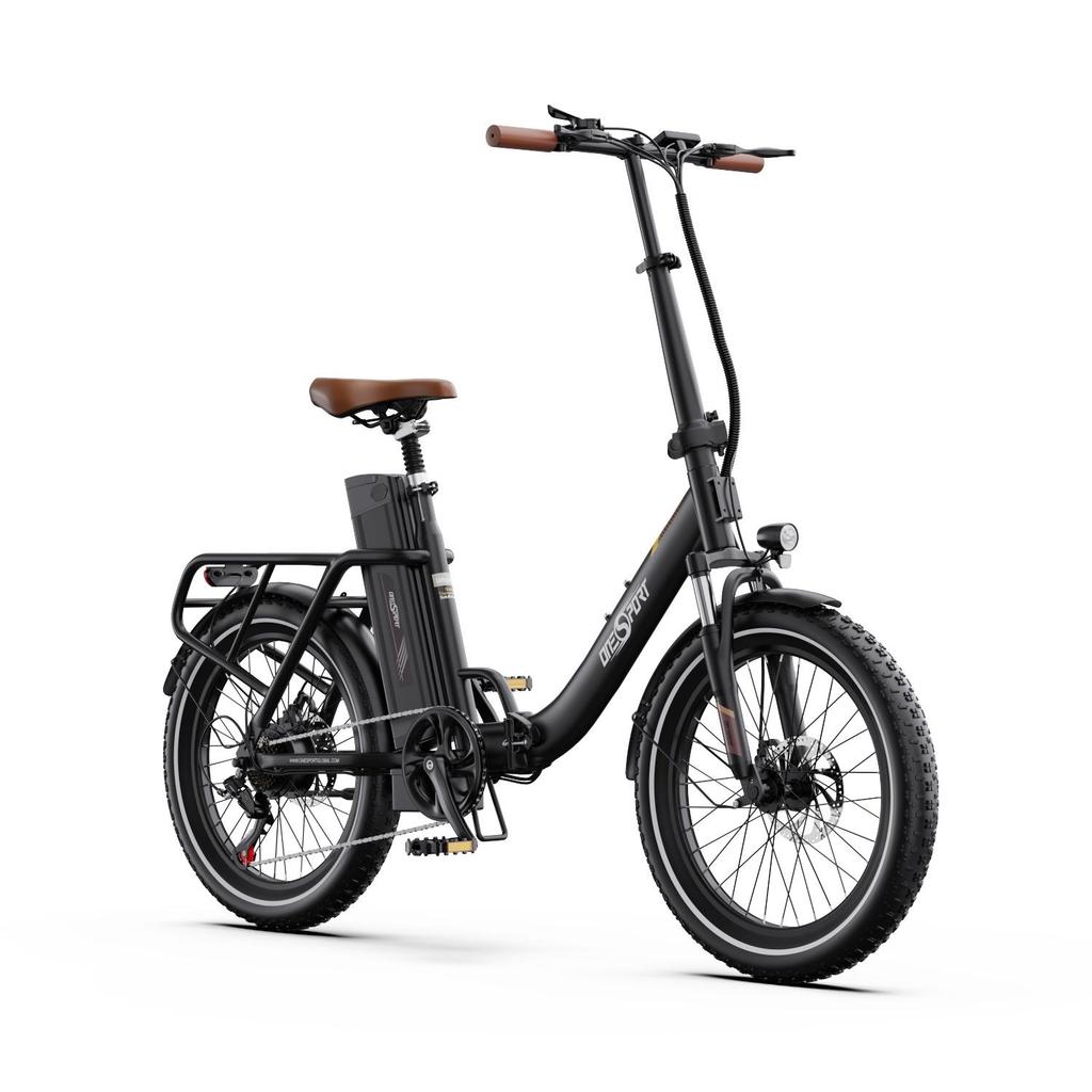 Onesport OT16-2 20 Inch Folding Electric Bike, 48V 17AH Battery, 60KM Pure Electric Range, 250W Motor, 7-Speed, City Commuter E-Bike