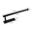 1pc Wall Mount Paper Towel Holder Stainless Steel Toilet Paper Stand  for Kitchen Bathroom