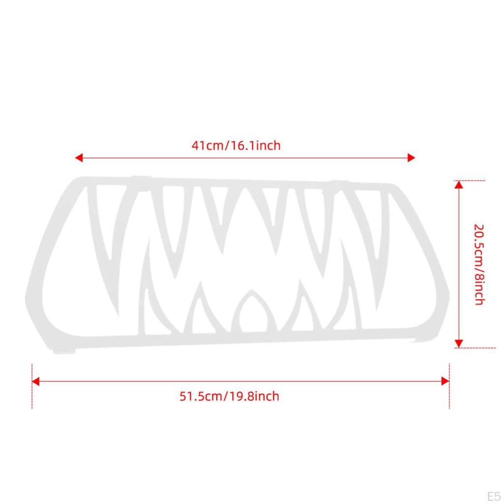 Отделка передней решетки Вставка зубьев решетки Премиум Высокая производительность Нижняя защита Прямая замена