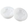 5PCS 2inch Bung Caps White Poly Buttress Tamperproof 2” Poly Plug Plastic Drum