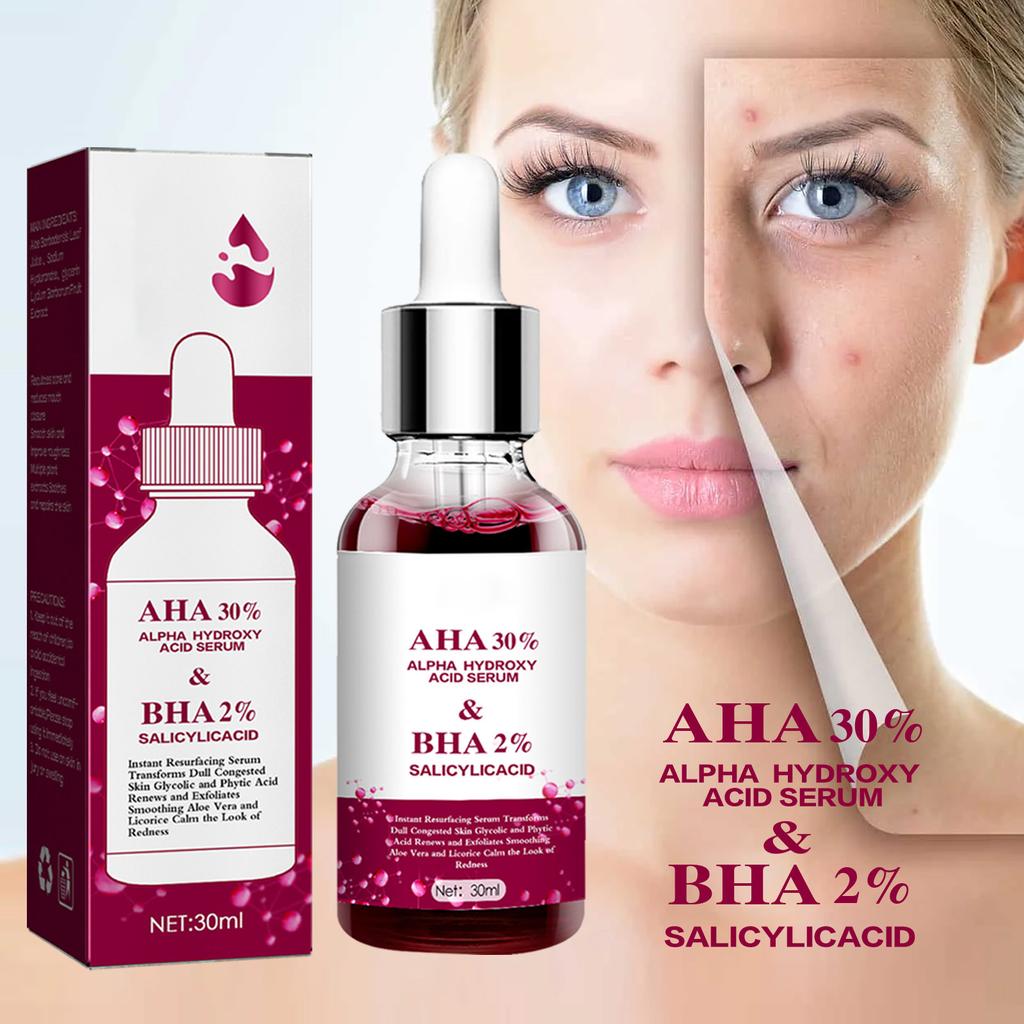 Отшелушивающий сыворотка с AHA 30% и BHA 2% для жирной и склонной к акне кожи - 30 мл