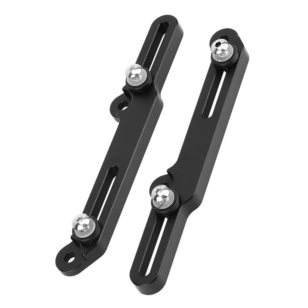 Motorcycle Windscreen Adjusters Windshield Bracket for HONDA NC750X 2016 2019 (Black)