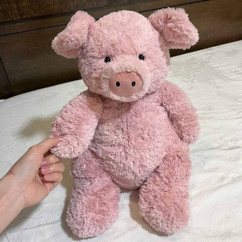 35-60cm Jc Cute Pink Barnabus Pig Plush Toy Home Furnishings Sofa Ornament Can Carry Travel Companion Doll Peripheral Fun Gift