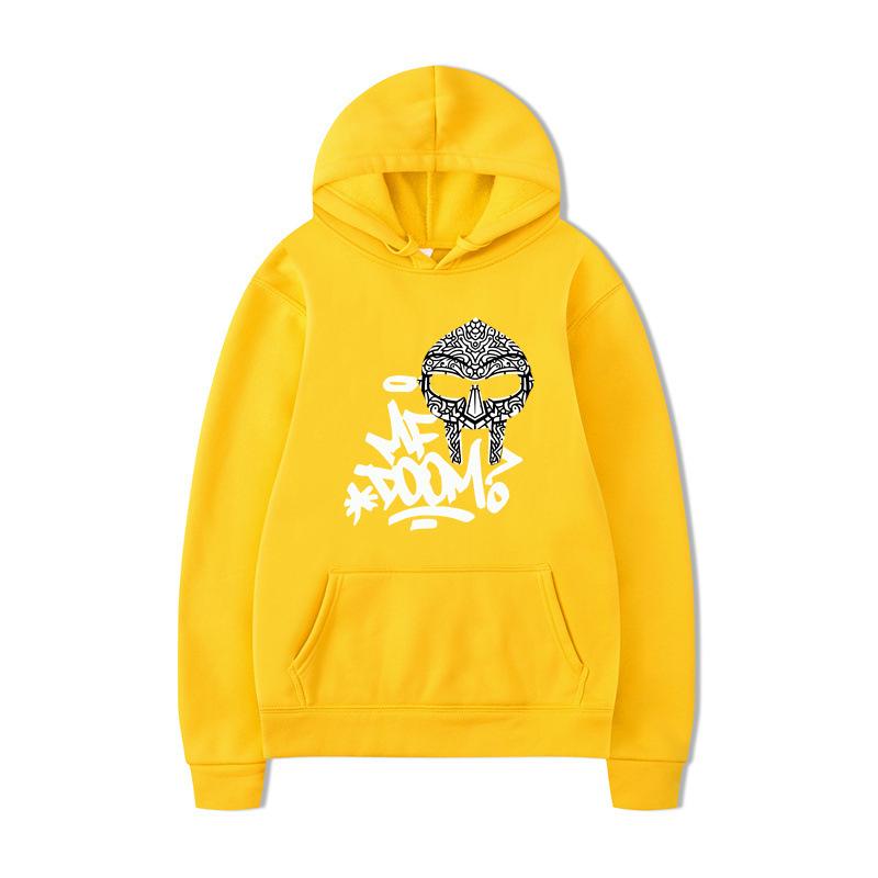ME DOOM Мужская осенне-зимняя новая толстовка с принтом, брендовая худи, одежда, винтажная мода, пуловеры с длинным рукавом
