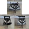 Vintage Denim Pencil Skirt With Flashing Design And Stretch For Summer Chic Women