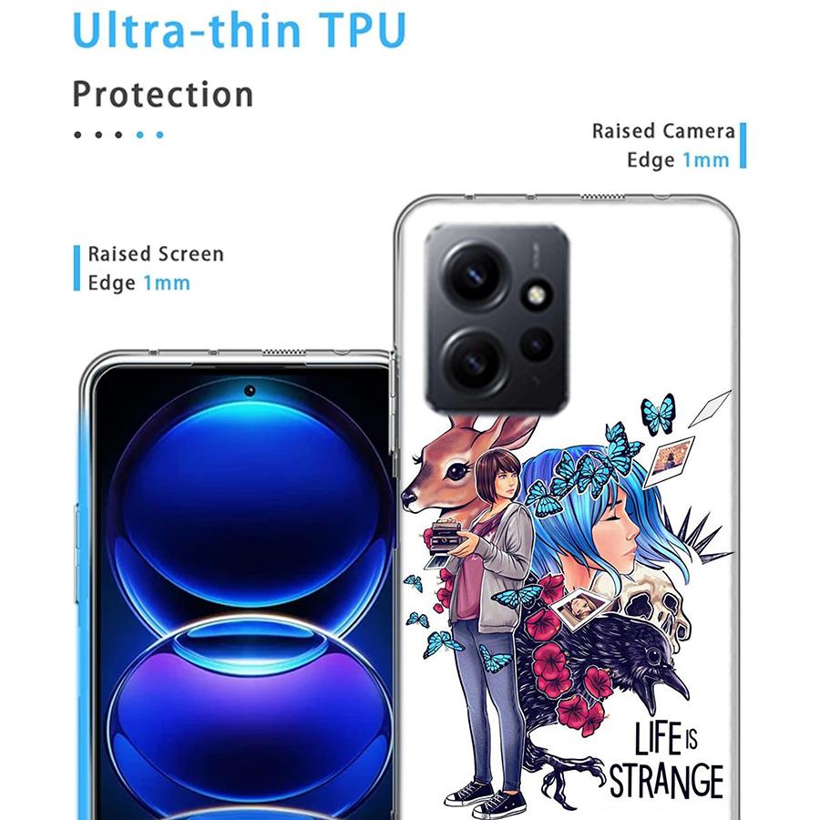 Life Is Strange Phone Case For Redmi Note 14 15 Pro 5G 13 12 Pro Plus 11 11T 11E 11S 10 Pro 10S 9 9S Cover Cell Clear TPU Capa C