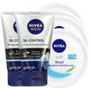 Набор для ухода за кожей Nivea Men: Очищающее средство и Увлажняющий крем