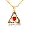 Stainless Steel Celtic Trinity Pendant Witchcraft Knot Necklace Men Women Lucky Celtic Knot Amulet Jewelry