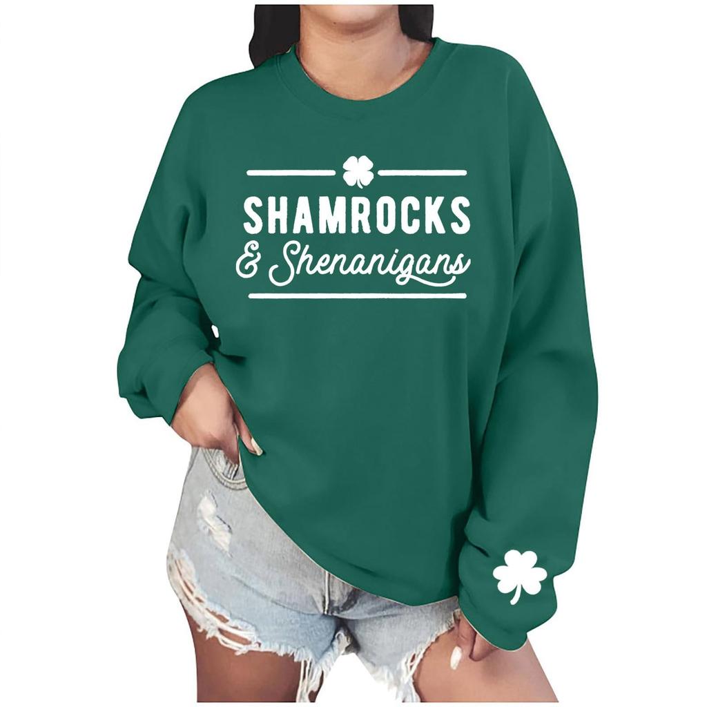 Женские повседневные модные толстовки с длинным рукавом и круглым вырезом с принтом, пуловер, топ