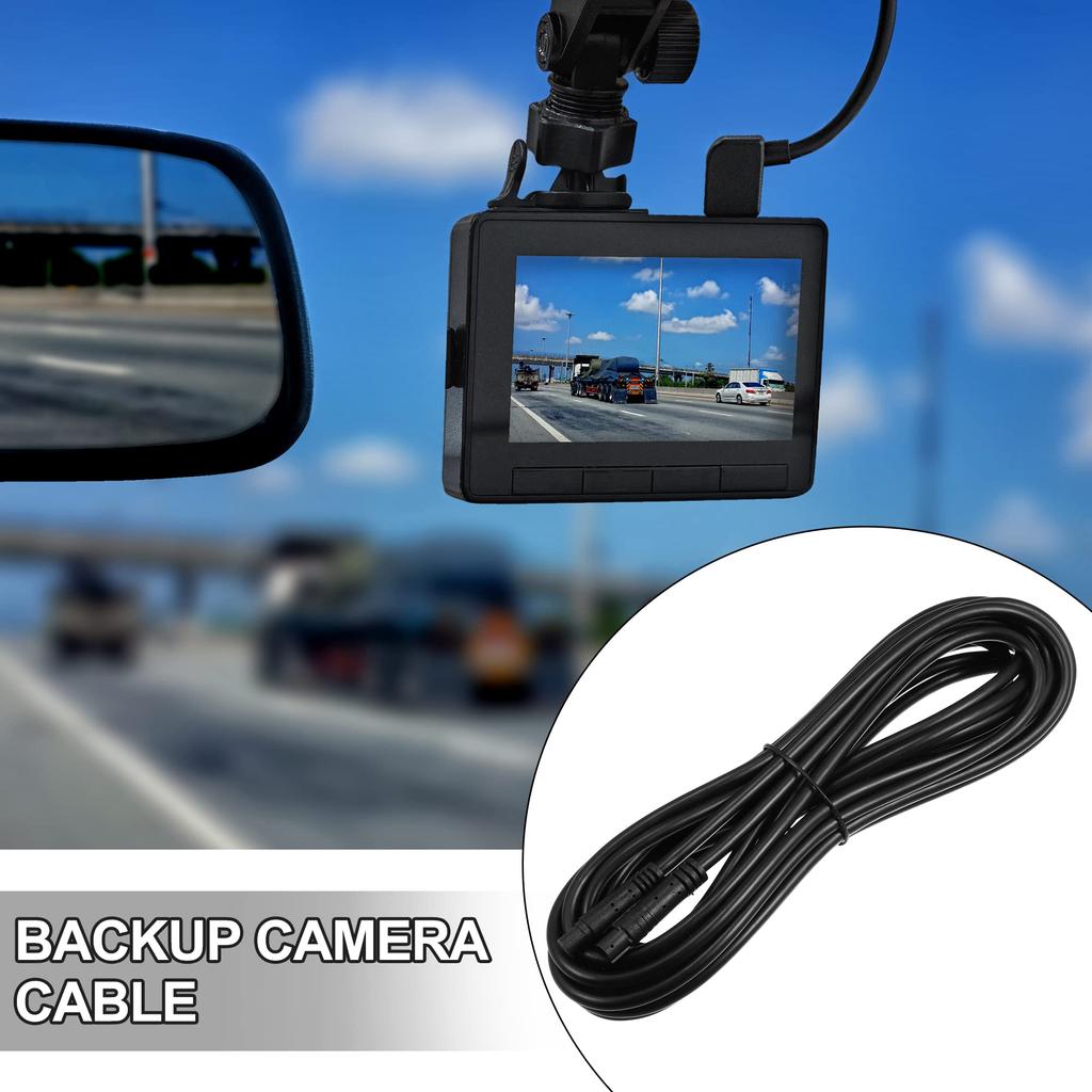 X AUTOHAUX Backup Camera Cable Extension Cable Dash Camera Cord Rear Camera 8 Pin 0
