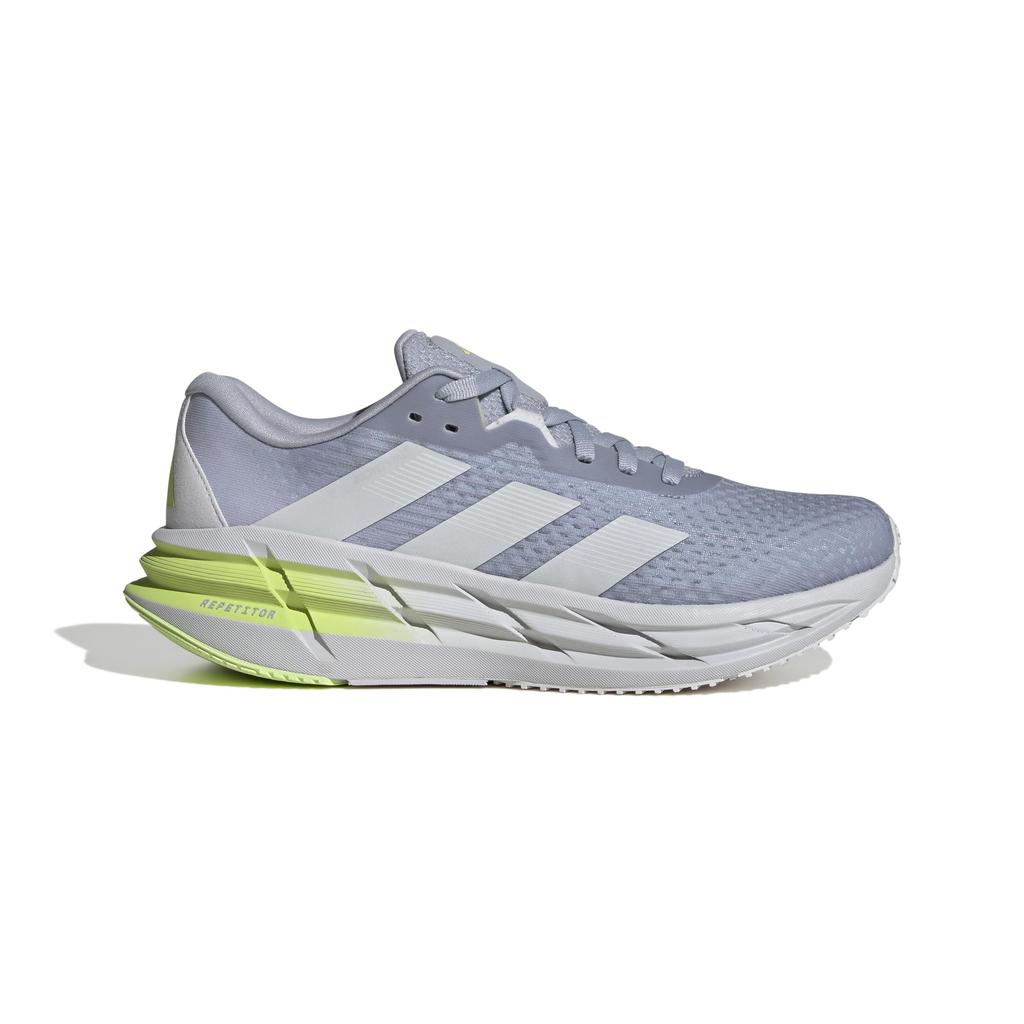 Adidas Adistar 3 Running Shoes NJH25 Halo Silver/Zero Metallic/Pulse Lime (JI1245) Size 25.5 Cm