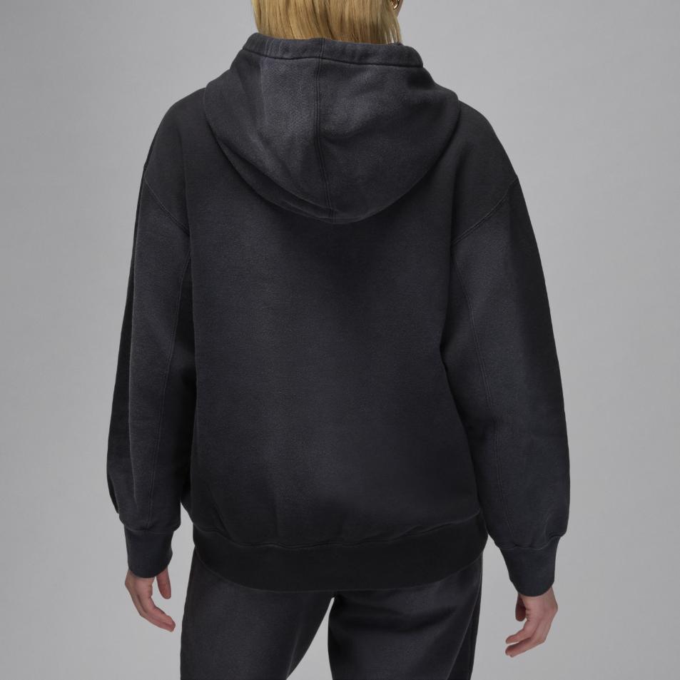 Jordan Flight Fleece Outdoor Casual Sports Hoodie Long Sleeve Толстовка женская толстовка с капюшоном черного цвета FV7063-010