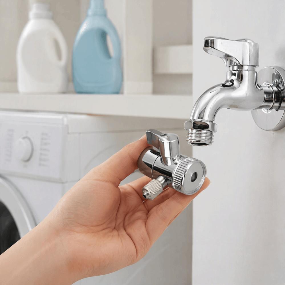 3pcs Universal Fit Design Sink Faucet Adapter Faucet Diverter Kit Garden Hose Connection