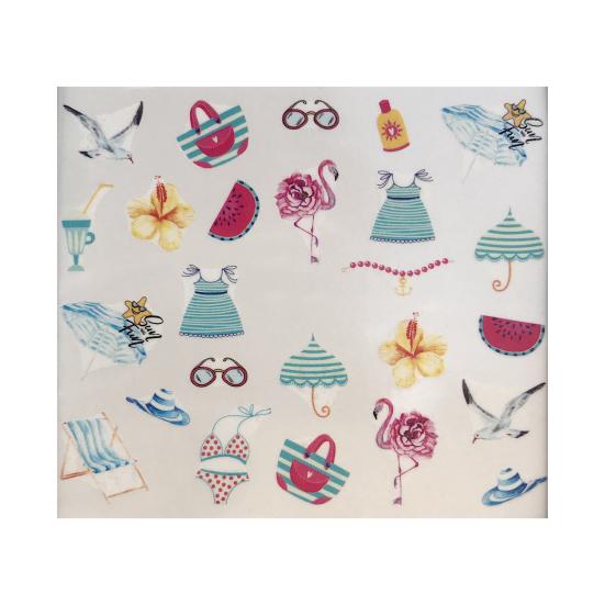 Наклейка с фруктовым узором, экономящая время, изысканный внешний вид