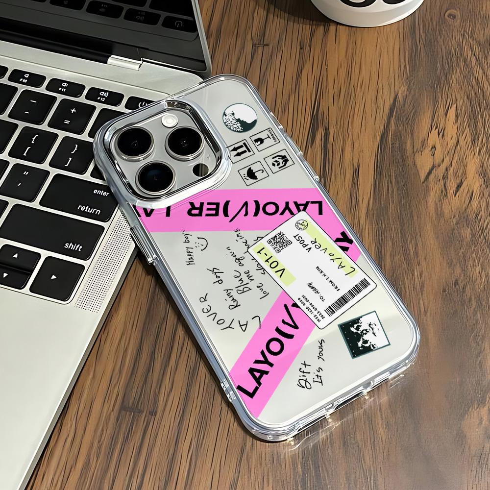 Coo V LAYOVERS Новый чехол для телефона TaeHyungS Для iPhone 17 16e 16 15 14 13 12 11 Mini Pro Max X XR XSMAX 8 7 Air Plus Мягкая крышка