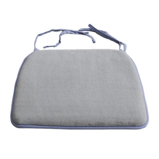 Winter Warm Velvet Seat Cushion for Folding Chairs Plush Chair with Ties, Soft Cozy Non-slip Cushion, 15.75" Comfortable Mat Workstation x Office