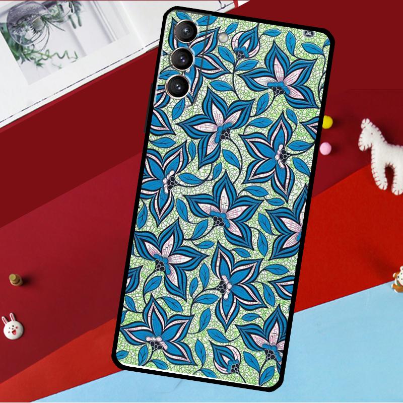African Style Fabric Print Funda For Samsung Galaxy S26 S25 S24 S21 S22 S23 Ultra S10 Plus S20 FE S25 FE Phone Case