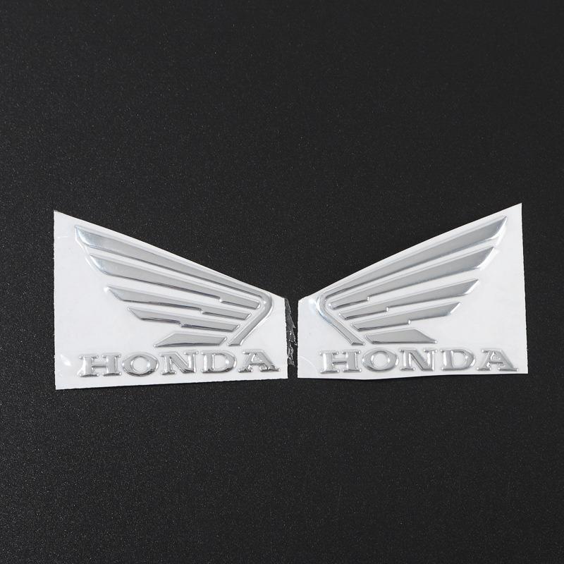 3D Metal Motorcycle Styling Creative Stickers Waterproof Decals For Honda Civic FIT Accord Prelude CRV 5th City CRZ CRX Jazz HRV