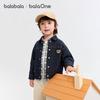 Повседневная джинсовая куртка BalaBala для мальчика с изображением медведя