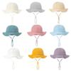 Boys Girls Cute Cartoon Baby Sun Cap Kids Bucket Hat Beach Hat Panama Cap
