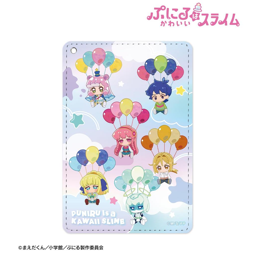 ТВ Аниме - Милая Коллекция POPOON Чехол для Проездного "Puniru Slime" 1 карман