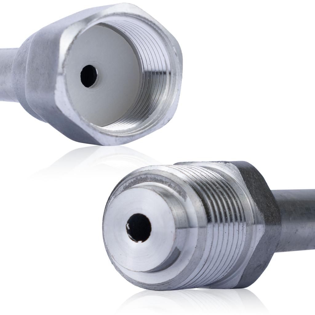 Rosfix Zestaw Lanc Do Pistoletu Malarskiego 30cm I 50cm – Precyzyjne Nanoszenie Farby | 10 Uszczelek 7/8"" | Wysoka Wytrzymałość 290 Bar