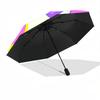 1pc Heartbeat Automatic Opening/Closing Umbrella with Operation & Windproof Canopy - Folding Design, Holiday Gift yy260225108