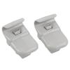 2pcs Gray Sun Visor Clip LC6269261B77 Retainer Clip Retainer Bracket  Fit for Mazda CX-7