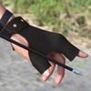 Yousheng Archery Shoot Glove Faux Leather Hand Guard Youth Adult Finger Protector Outdoor Bow Arrow Hand Protection