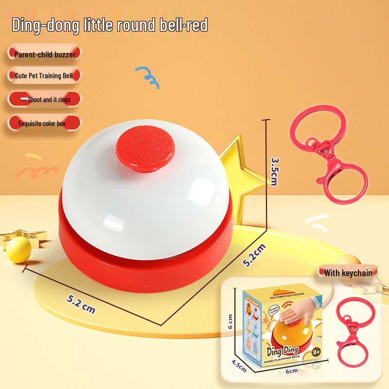Cute Turtle Macaron Candy Box Buzzer - Cartoon Decompression Hand-Patting Bell Toy Gift