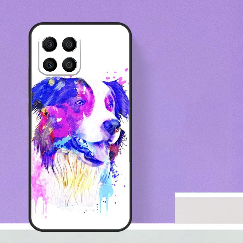 Чехол для телефона Samsung Galaxy M23 M20 M32 M52 M56 M16 M36 M54 M34 M14 M35 M55 M15 M11 M31 M13 M53 с изображением бордер-колли