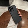 Чехол из углеродного волокна для iPhone 17 16 15 14 13 12 11 Pro Max, жесткая задняя крышка для iPhone X XS Max, ультратонкая защита камеры