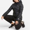 Puma Logo Print Hooded Down Jacket Women Outerwear Black 846298-01