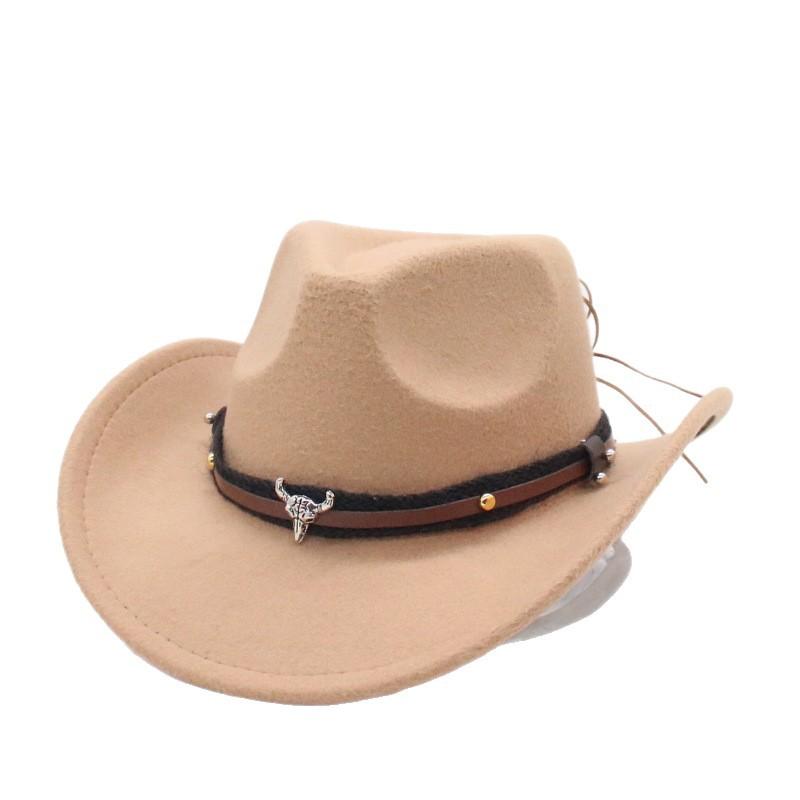 Denim Calf Head Belt Buckle Decorative Literary And Retro Creative Hat Special Hat Ring Strap