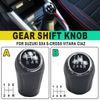 5 6 Speed Manual Gear Shift Konb For Suzuki Ciaz SX4 S-cross 2015- Lever Handle High-Quality Auto Parts Interior Accessories