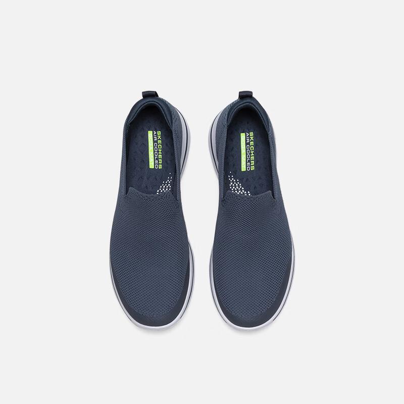 Skechers Мужские легкие слипоны для ходьбы с сетчатым верхом
