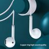 Проводные наушники Стерео Объемный Звук Сабвуфер Удобные в Ношении Plug Play Проводное Управление HD-звонки 3,5 мм/ Type-C Звук Высокой Верности Вкладыши для Дома