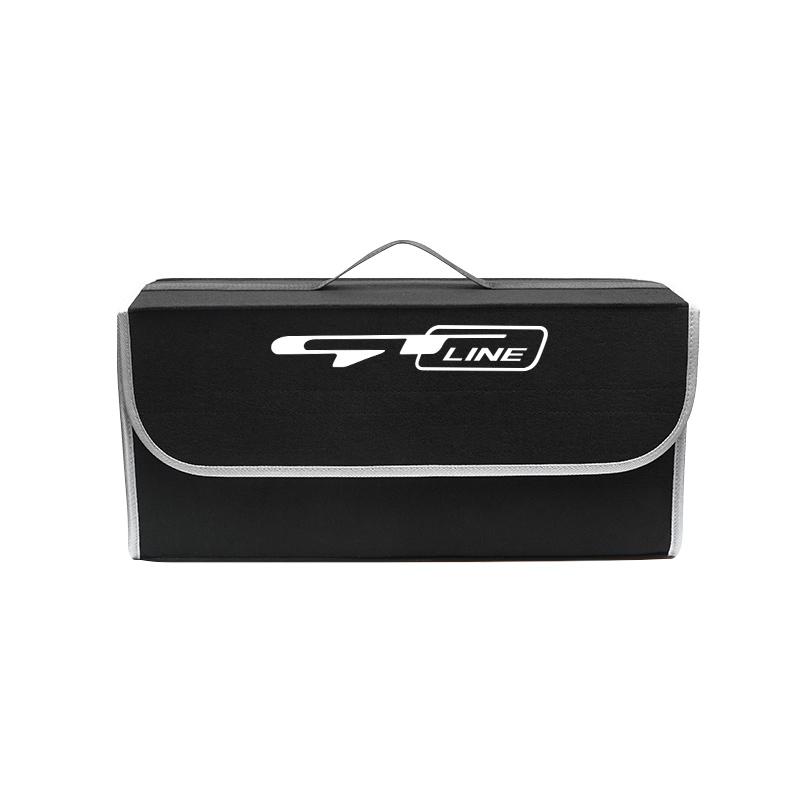 JUNT9 Car Trunk Organizer Large Capacity Folding Storage Bag For KIA EV6 EV9 Stinger RIO Sorento Ceed K9 Sonet Forte Cerato Niro Soul