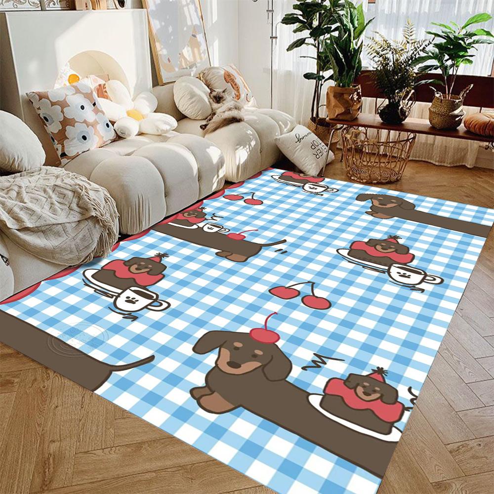 Cute Rug Little Greyhound Entrance Doormat Door Mat Floor Mat Bathroom Mats Carpet Entrance of House Custom Carpet for Kitchen