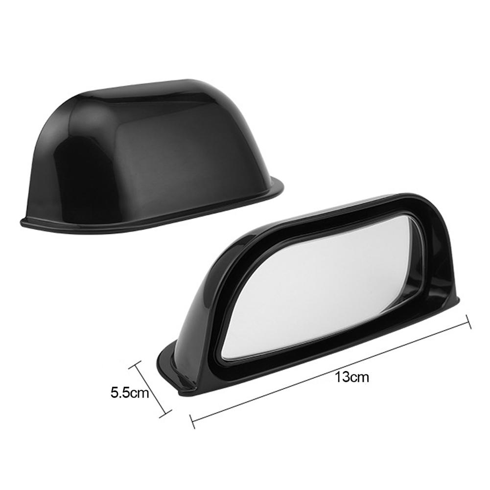 Автомобильное зеркало заднего вида, универсальное широкоугольное зеркало для слепых зон, вспомогательное зеркало заднего вида на стойке B, безопасное вождение