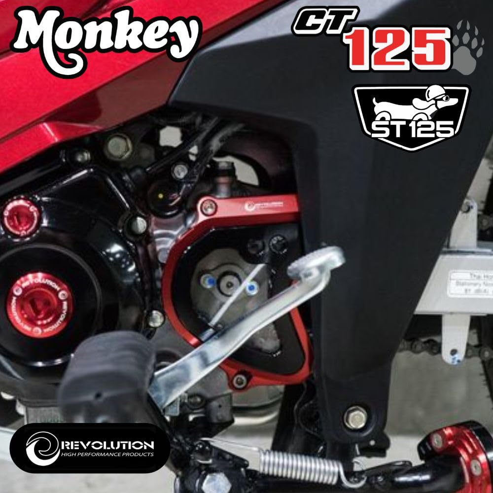 Крышка звездочки GTR Revolution для HONDA MONKEY125 CT125 JB03 JB04 JA55 JA65 DAX125/ST125 (синий)
