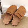 Smile PoP Cork Suede Clogs Тапочки для женщин и мужчин Clogs Обувь Классические пробковые противоскользящие уличные тапочки с поддержкой свода стопы Мюли