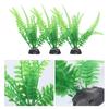 12 шт. Растительный аквариумный ландшафтный износостойкий пресноводный яркий декор декоративные искусственные растения пластиковый настольный аквариум для рыб