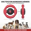 Extreme Tough Dog Chew Toys Extra Durable Dog Squeaky Toys for Medium Breed, Indestructible Nylon Dog Toys for Large Dogs, Keep Dogs Busy