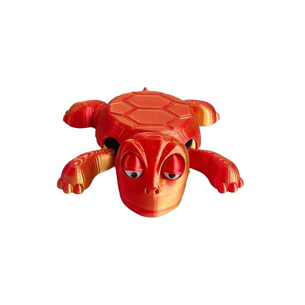 С забавным выражением 3D-печать Подставка-черепаха ABS Подставки для напитков-черепах Домашний декор