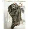 G·TENNA NX-C423 Women's Hand-Painted Jacquard Cashmere Scarf
