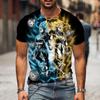 Dragon Ball Summer Fashion 3D Print T Shirts for Men Casual O-Neck Short Sleeve Oversized T-shirts Streetwear Anime Loose Tops