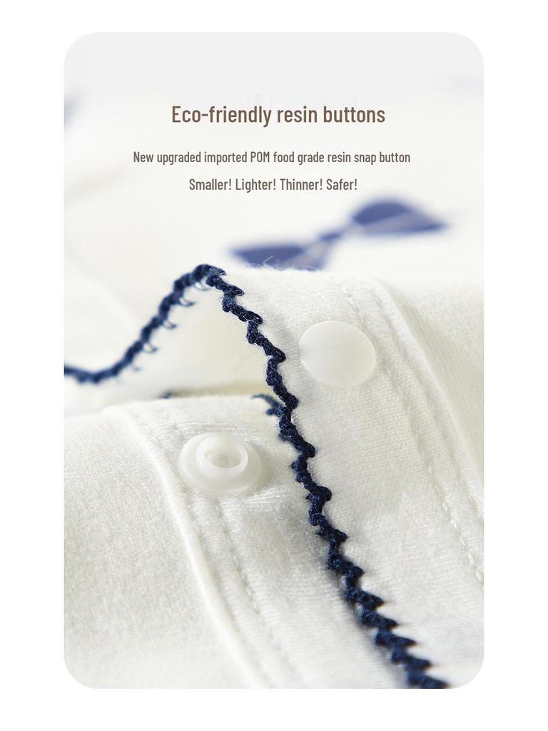 Baby Romper – Pure Cotton Newborn Spring/Autumn Base Layer Pajamas Crawling Suit