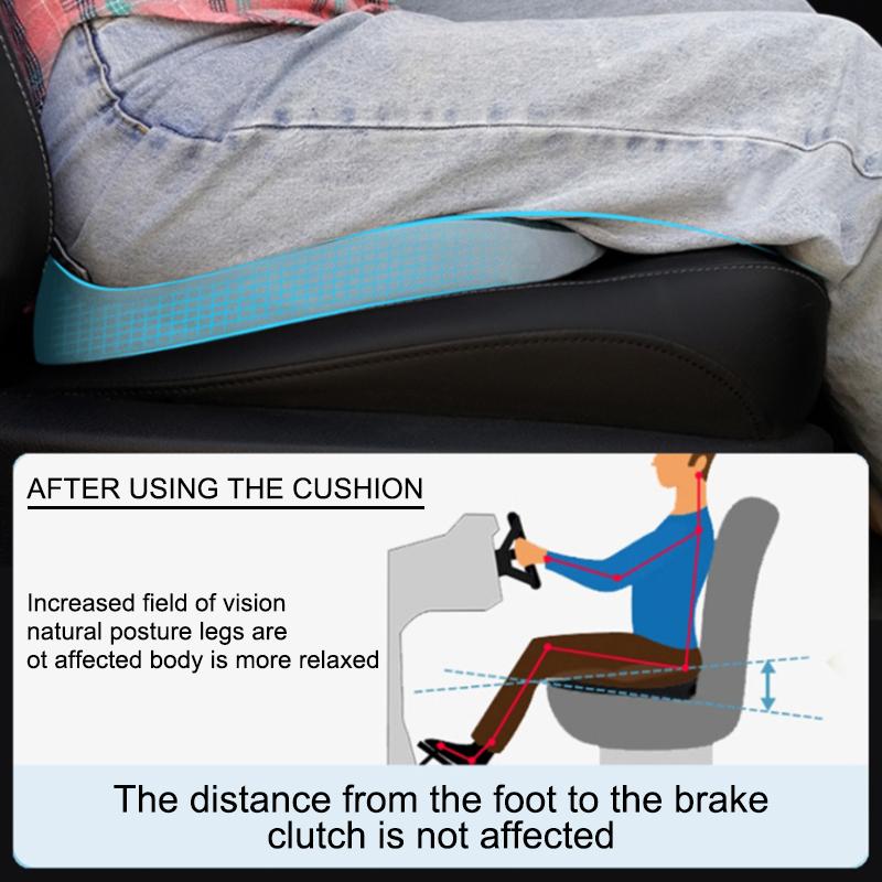 SEAMETAL Подушка на автомобильное сиденье из пены с эффектом памяти Облегчение боли Подушка для автокресла Идеально подходит для дома и офиса